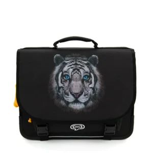 Stones and Bones Boekentas Cedar PL White Tiger Black