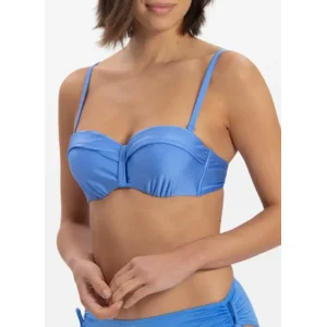 Cyell Simplify strapless bikini in lichtblauw