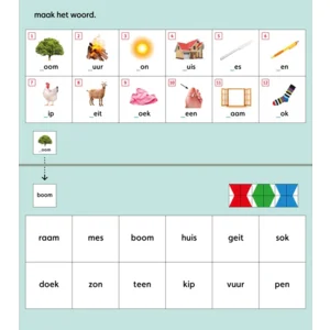 Loco Mini - Boekje - Woorden leren - 5-7 jaar