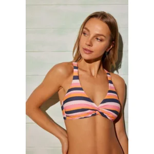 Ysabel Mora Summer Stripes triangelbikini in multicolor