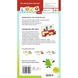 Loco Mini - Boekje - Leesplezier - AVI start - 5-7 jaar