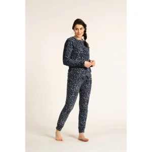 Eskimo Pyjama: Joyce ( Velours pyjama ) lange mouw