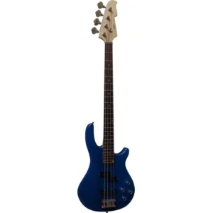 VISION JB-8 DBL basgitaar, donkerblauw