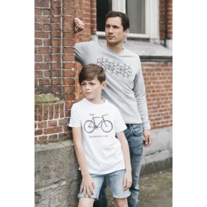 Ceci n'est pas un vélo kids t-shirt 12-14 Wit