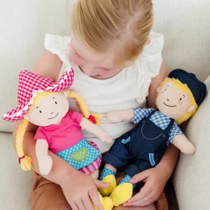 Pop - Knuffelpop - Fien en Teun - Boerin Fien - 35cm