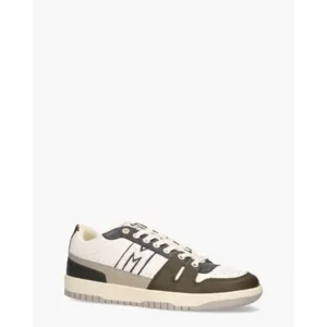 Mercer The Brooklyn M  Wit/Donkerblauw/Bruin Herensneakers