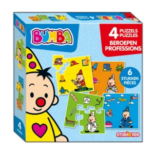 Bumba: 4 in 1 Beroepen Puzzels