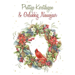 Kaart - Kerst - JBS - Prettige kerstdagen & gelukkig nieuwjaar - KSJ017