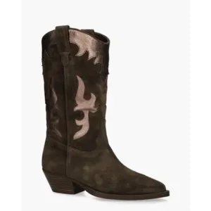 Alpe 2088-34 Donkerbruin Damesboots