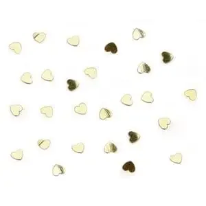 Tafeldecoratie - Confetti - Hart - Goud - 15gr.