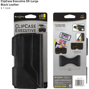 Nite Ize Clip Case Executive Universal Robuuste Telefoon Tasje XL Zwart EHLXL-17-R3