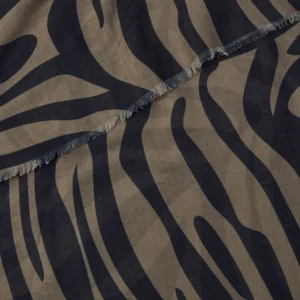 Sjaal - Zebra Mink