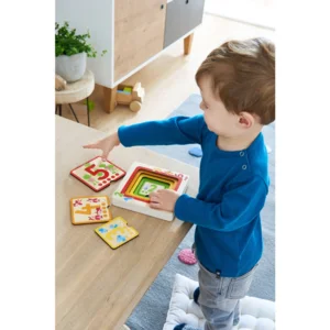 Puzzel - Cijfervrienden - Hout - 5st.