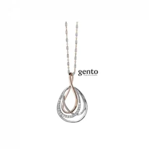 Zilveren Oorbellen Gento Jewels FB02