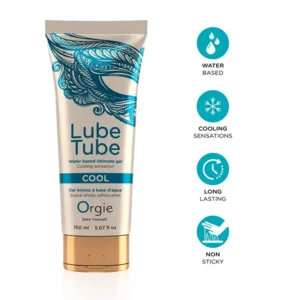 Orgie Lube Tube Cool Glijmiddel 150 ml
