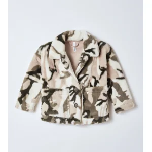 Lords x Lilies korte  kamerjas in camouflage print voor meisjes