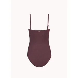 Cyell Wavy Brown strapless badpak in bruin
