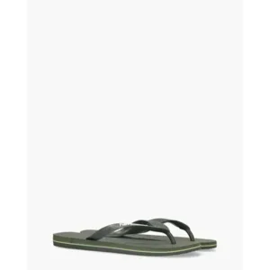 Havaianas Brasil Logo Groen Herenslippers