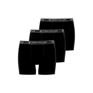 Tom Tailor Boxer: 3 pack, Lange Bil ( Zwart ) ( TOM.52 )