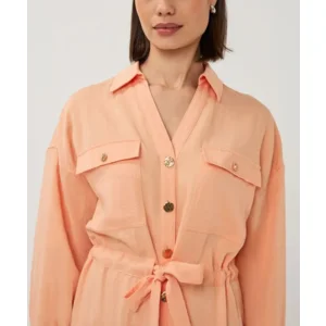 Esqualo Kleed: Belini kleur, 3/4 mouw ( ESQ.331 )