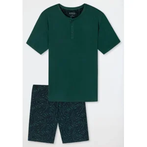 Schiesser – Fashion Nightwear - Pyjama – 179106  – Dark Green