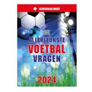 Scheurkalender - 2024 - De allerleukste voetbalvragen
