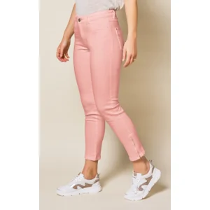 Para Mi Broek: Amber, Color Denim, Matte Pink, L28 ( PARA.221 )