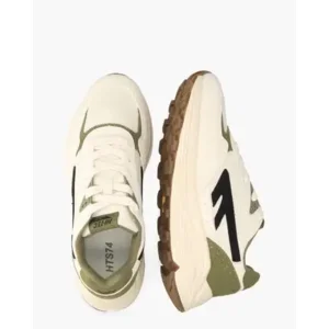 HI-TEC HTS Shadow RGS Off-White/Zwart/Groen Herensneakers