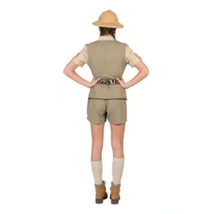 Kostuum - Safari - Dame - Broek, shirt & riem - mt.44-46