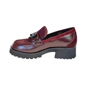 Via Vai Mocassin JACE Pony  61071 Bordeaux 37.5