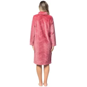 Egatex Dames Kamerjas: Rood, met knopen ( EGA.499 )