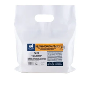 Zeep basis Wit SLS vrij - Gietzeep - Glycerine zeep - Plantaardige basis voor zeepjes maken, 1KG