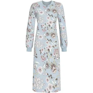 Ringella – Winterflowers  - Nachtkleed – 3511132 – Air Blue