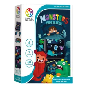 IQ-spel - Monsters - Hide & Seek - 6+