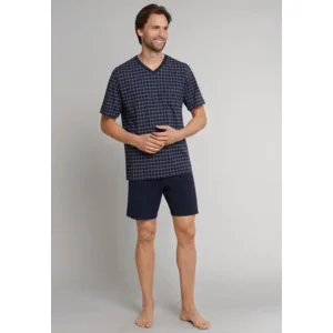 Schiesser – Dark Sapphire - Pyjama – 159617 – Dark Blue