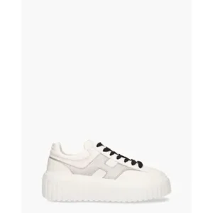 Hogan H-Stripes Wit/Zilver Damessneakers