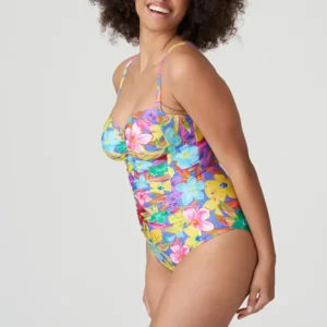 Prima Donna Swim Kazan corrigerend badpak in bloemenprint