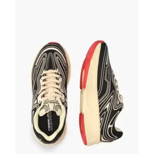 Fessura Runflex #01 Zwart/Off-White Damessneakers