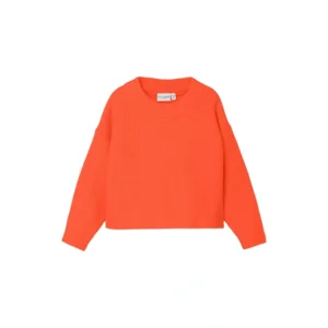 Name it Meisjes Oranje Knit Trui Vajsa Tigerlily