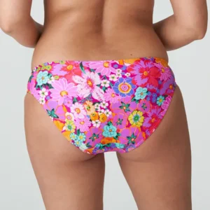 Prima Donna Swim Najac voorgevormde plunge bikini in roze met bloemenprint