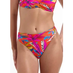 Cyell Bora Bora strapless bikini in oranje