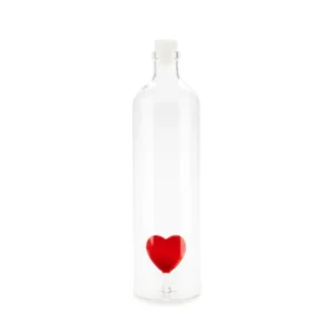 Waterfles Atlantis Love Hart Rood 1.2L Balvi