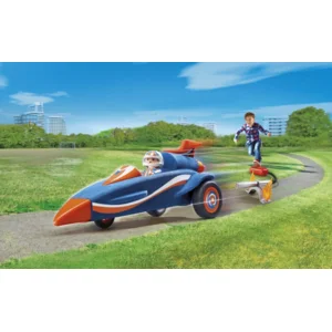 PLAYMOBIL - Piloot met autoraket - 9375