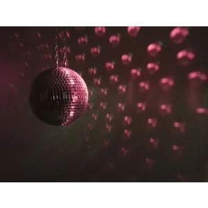 EUROLITE Mirror Ball 30cm Pinspot met kleurenwiel en motor