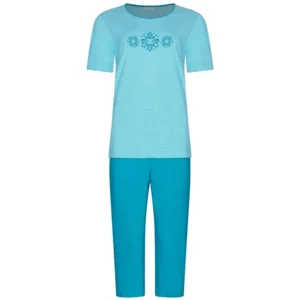 Pastunette – Stripe – 121261-104-1 – Pyjama – Turquoise