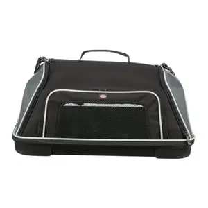 Trixie Hondentas Vliegtuigtas Boarding Zwart/Grijs 55X23X40 cm