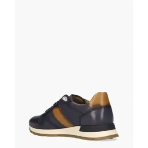 Daniel Kenneth Winay Donkerblauw/Bruin Herensneakers