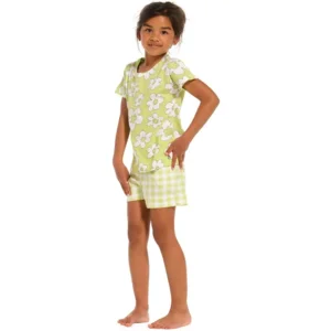 Rebelle by Pastunette Meisjes Pyjama: Korte mouw, short ( PAS.20 )