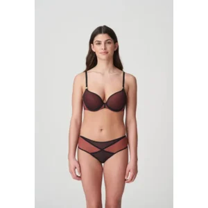 Marie Jo Fezz push-up bh in koperkleur en zwart