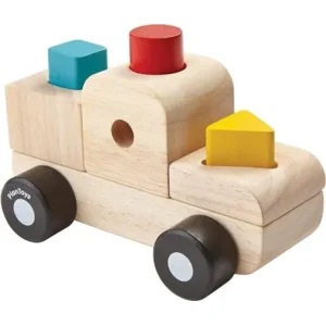Plan Toys vormenpuzzel Sorting Puzzle Truck 5433
